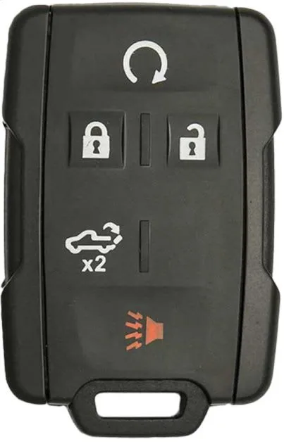 19-22 CHEVROLET - REMOTE - M3N-32337200 YELLOW 4+1 RST, TLG. 433 MHz PN: 84209236, 84312372