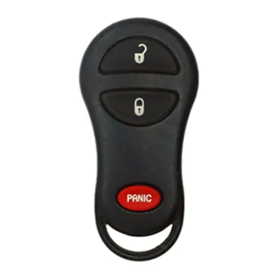 1998-2008 CHRYSLER / DODGE / JEEP - REMOTE - GQ43VT17T - PN: 04686481AB - 2+1 BUTTONS (NO RETURN)
