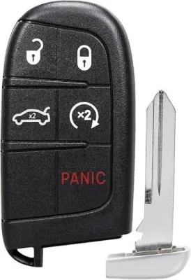 15-23 CHRYSLER - SMART KEY - M3M-40821302 PN: 68155687AA/AC, 68394191AA/AB, 68394195AA 4+1 T.