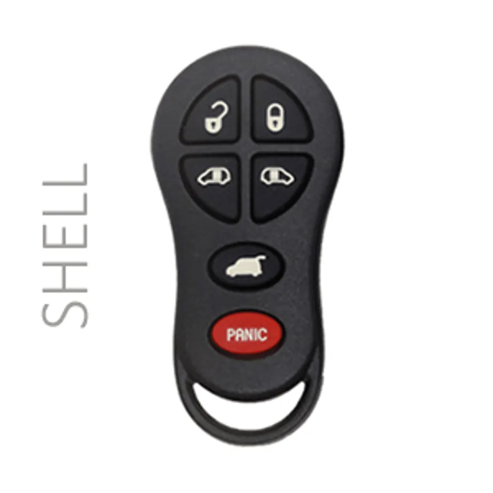 2001-2004 CHRYSLER / JEEP / DODGE - SHELL REMOTE - GQ43VT18T - 5+1 SIDE DOOR HATCH
