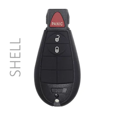2008-2019 CHRYSLER DODGE JEEP VW - SHELL - FOBIK - IYZ-C01C 2+1