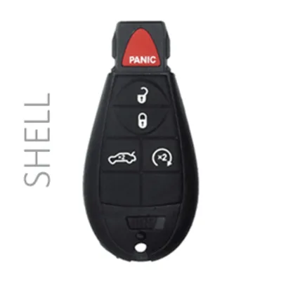 2008-2019 CHRYSLER DODGE JEEP VW - SHELL - FOBIK - IYZ-C01C 4+1 REMOTE START & TRUNK