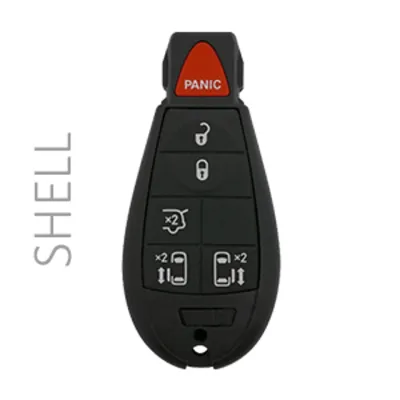 2008 - 2019 CHRYSLER / JEEP / DODGE - SHELL FOBIK - IYZ-C01C - 5+1 HATCH & SIDE DOOR