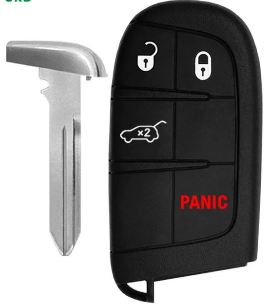 2014-2022 JEEP GRAND CHEROKEE - SMART KEY - M3N-40821302 3+1 HATCH CHIP46 PN: 68143504AC/AA/AB