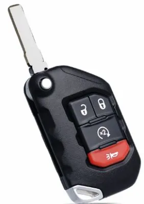 2018-2021 JEEP - FLIP KEY SHELL(OHT1130261) 3+1 RST.
