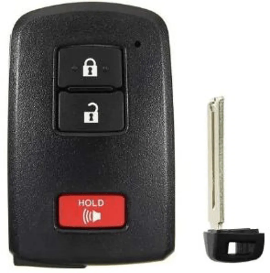 2012-2019 TOYOTA, PRIUS C, PRIUS V, RAV4 - SMART KEY - HYQ14FBA - 2+1 Lock, Unlock, Panic - PN: 89904-52290, 89904-47520