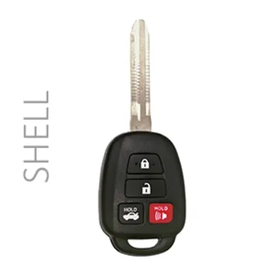 2012-2014 TOYOTA - SHELL REMOTE HEAD KEY - HYQ12BDM - 3+1 BUTTONS TRUNK