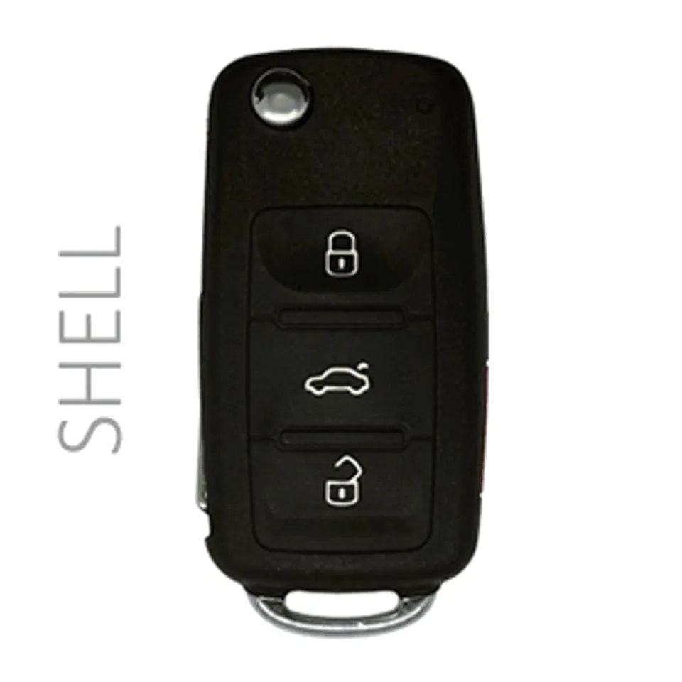 2002-2006 VOLKSWAGEN - SHELL FLIP - HLO1J0959753AM / HLO1J0959753DC - 3+1 TRUNK 2 PIECES