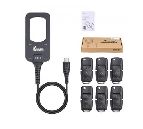 Xhorse VVDI Bee MINI Key Tool Lite Type C for Android / 6 XBK501EN Wired Remotes