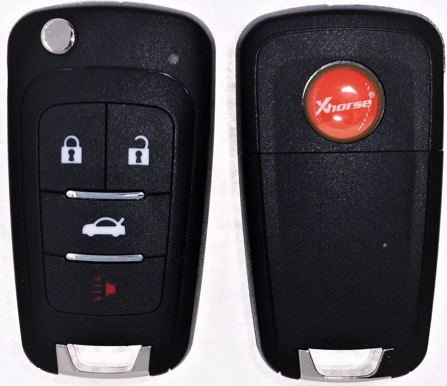 Xhorse XKBU21EN 2nd Generation Universal Buick-Type Flip Remote Key