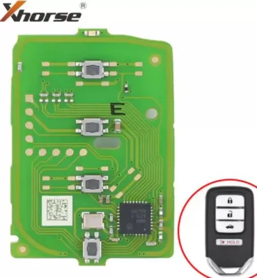 Xhorse XZBT43EN Honda Universal Smart Remote Key PCB 4 Button (2014-2022)